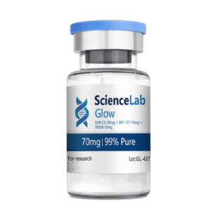Glow 70 mg ( Ghk-cu 50mg+bpc157 10mg + tb500 10mg)